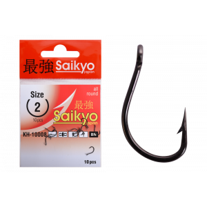 Крючки Saikyo KH-10008 Idumezina BN № 2 (10шт) Крючки Saikyo KH-10008 Idumezina BN № 2 (10шт)