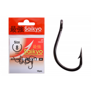 Крючки Saikyo KH-10008 Idumezina BN № 8 (10шт) Крючки Saikyo KH-10008 Idumezina BN № 8 (10шт)